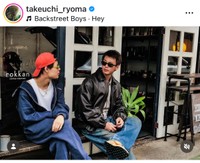 竹内涼真（@takeuchi_ryoma）さんのインスタグラムより