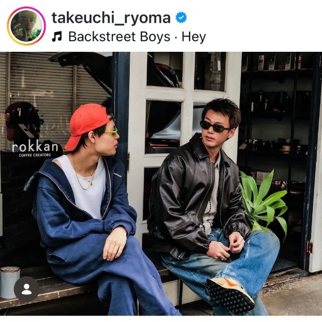 竹内涼真（@takeuchi_ryoma）さんのインスタグラムより