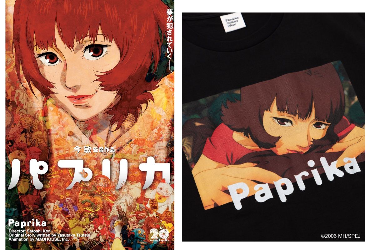 パプリカ』4Kリマスター版の全国拡大上映記念！ Tシャツやスケボーなど