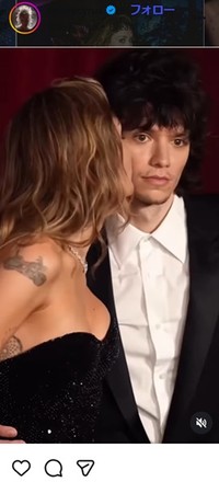 マイリー・サイラスのインスタグラム＠mileycyrusより