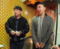 ＴＫＯの木本武宏（左）と木下隆行