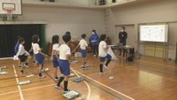 鬼無小学校で開かれた「未来教室」