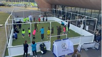 キッズピッチ（日本サッカー協会提供）