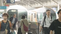 JR高松駅　午前10時半ごろ