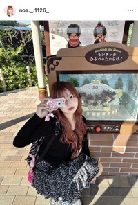 希空のインスタグラム（@noa._.1126_）より＝2025年6月6日投稿