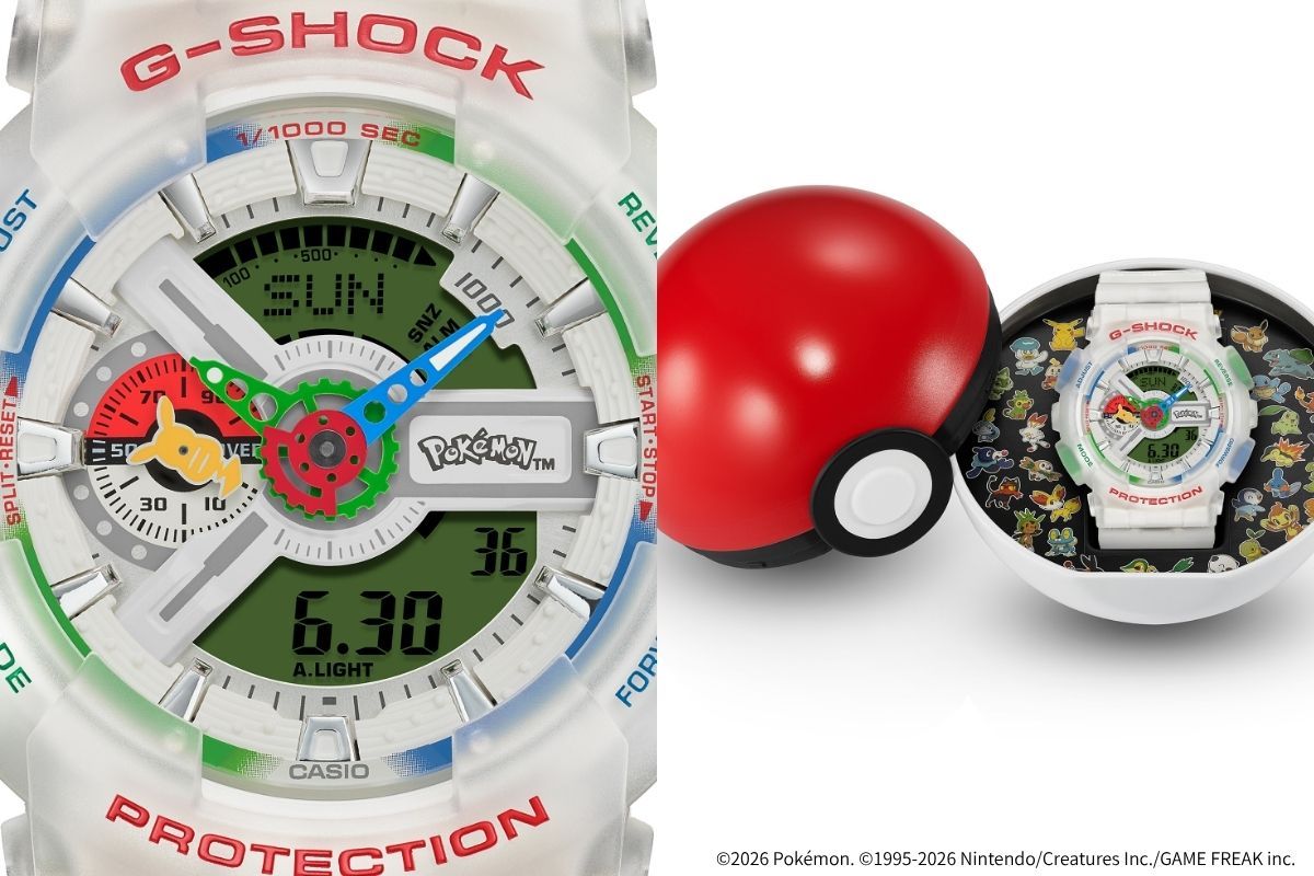 これは見逃せない！ 【ポケモン30周年×G-SHOCK】豪華コラボ「GA-110PKM