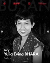 釜山国際映画祭の公式インスタグラム@busanfilmfestより インドネシアのプロデューサー・ユリア・エヴィナ・バラ氏