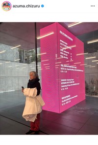 東ちづる（@azuma.chizuru）さんのインスタグラムより