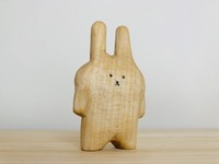 ひょうひょうとした存在感（画像提供：たのしい木彫りさん）