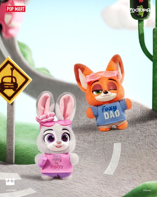 ズートピア』ジュディとニックがぬいぐるみキーホルダーになって登場
