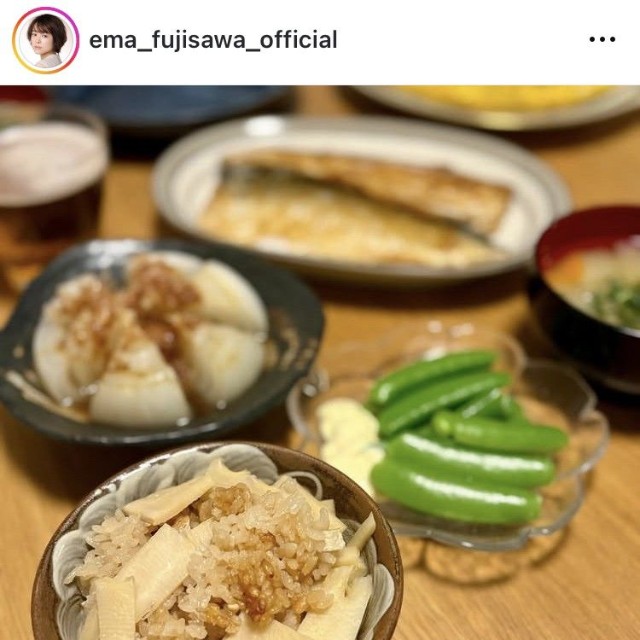 藤澤恵麻インスタグラム＠ema_fujisawa_officialより