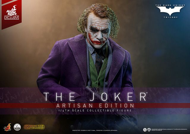 ダークナイト』ヒース・レジャー“ジョーカー”、1/4スケールフィギュア