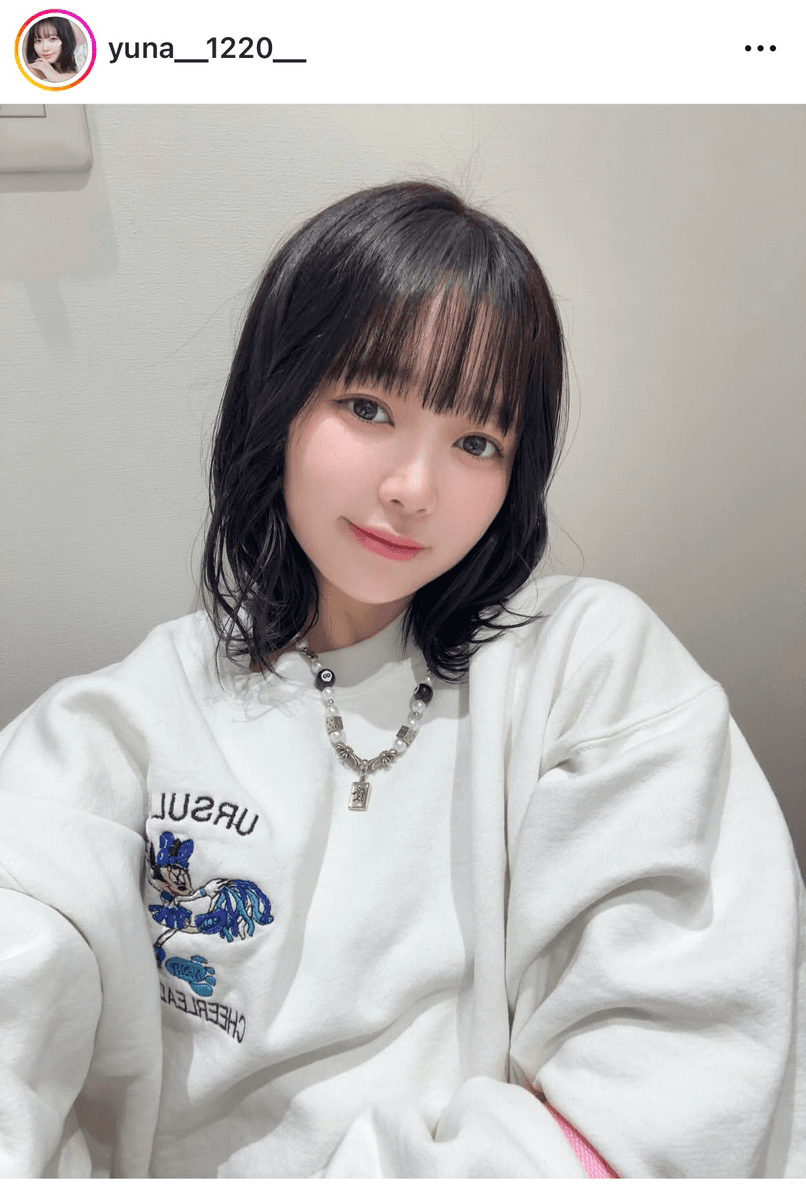 杉山優奈(@yuna__1220__)さんのインスタグラムより