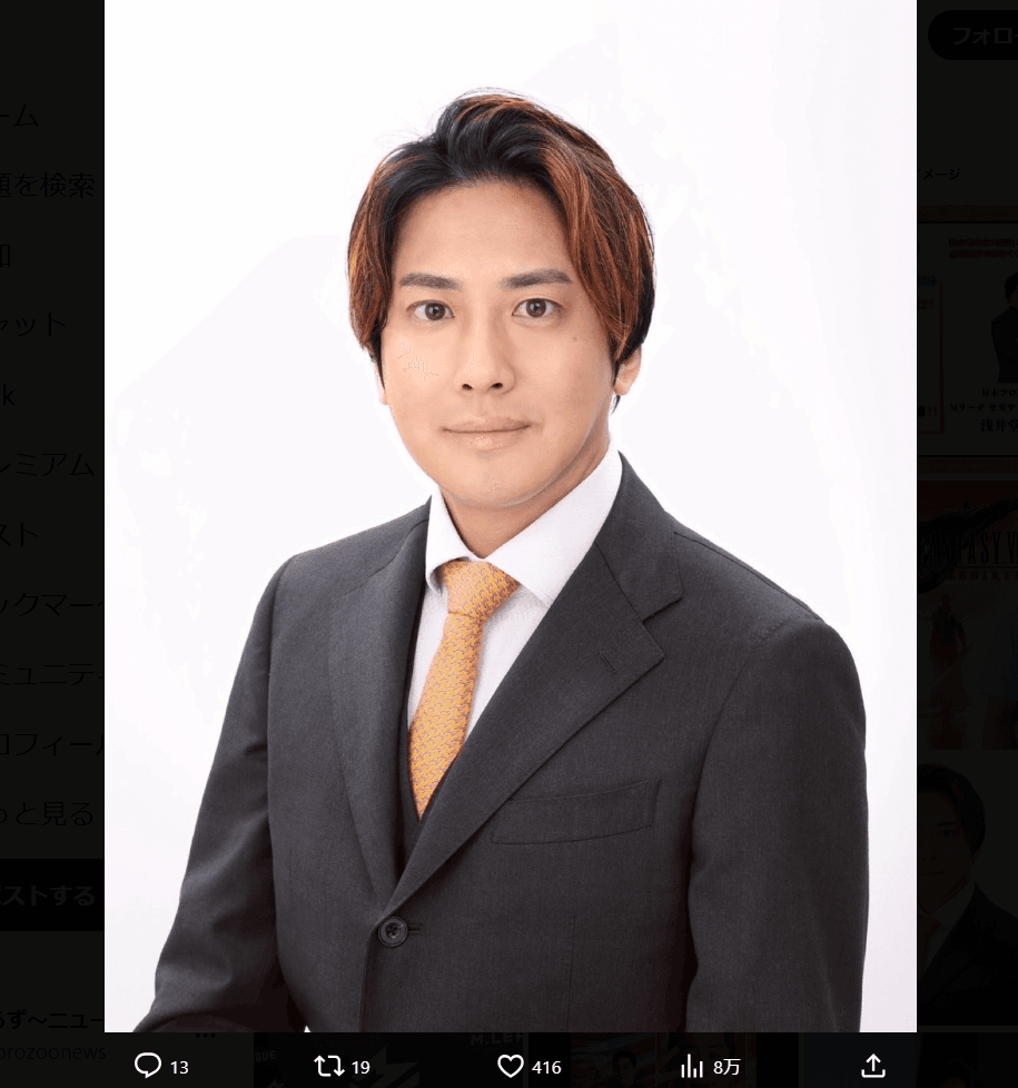 浅井堂岐のX（@taka12taka24）より