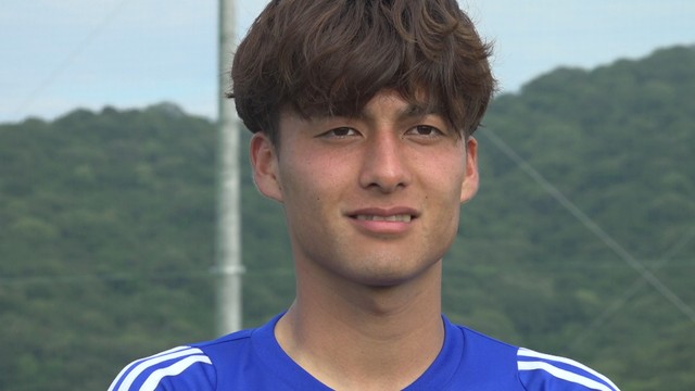 佐野航大 選手　2025年6月