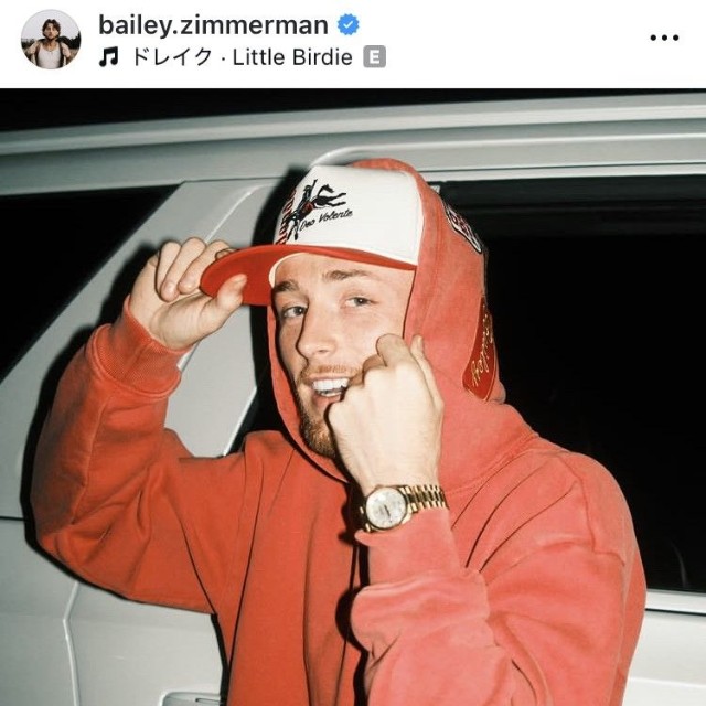 ベイリー・ジマーマンのインスタグラム＠bailey.zimmermanより