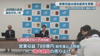JR四国の会見　13日