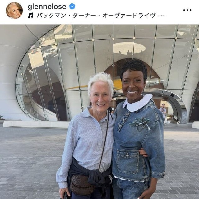 グレン・クローズのインスタグラム＠glenncloseより