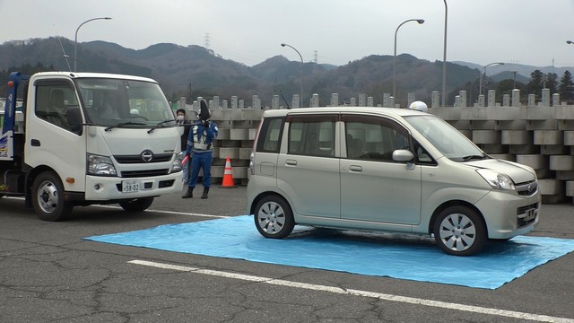 高速道路上での事故、どう連携する？　新見市でネクスコ西日本の職員らが訓練　岡山