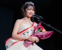 ミスキャンパス関大2020でグランプリに輝いた岸本沙季さん