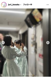 上坂樹里のインスタグラム＠juri_kosakaより