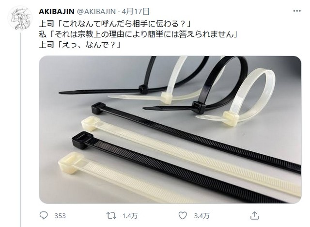 話題になったAKIBIJINさんの投稿