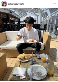 酒井一圭インスタグラム＠sakaikazuyoshiより