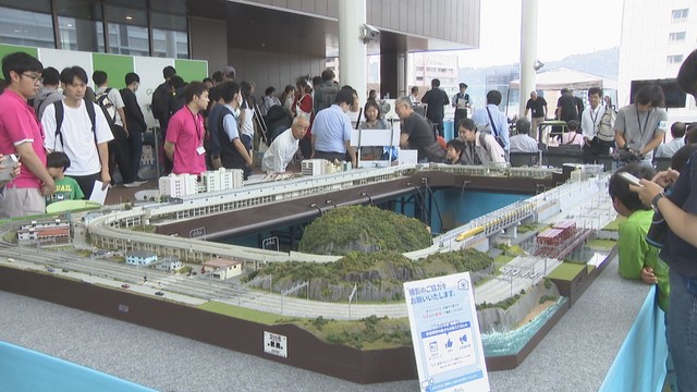 子どもから大人まで夢中　高松市でNゲージ鉄道模型まつり