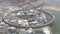 大阪・関西万博の会場　大阪市此花区夢洲