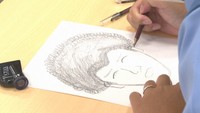 事件の検挙につなげる　岡山県警が「似顔絵」の出来競う競技会