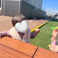 知らないママさんが撮ってくれた親子写真（なぴこさん@pure8007提供）