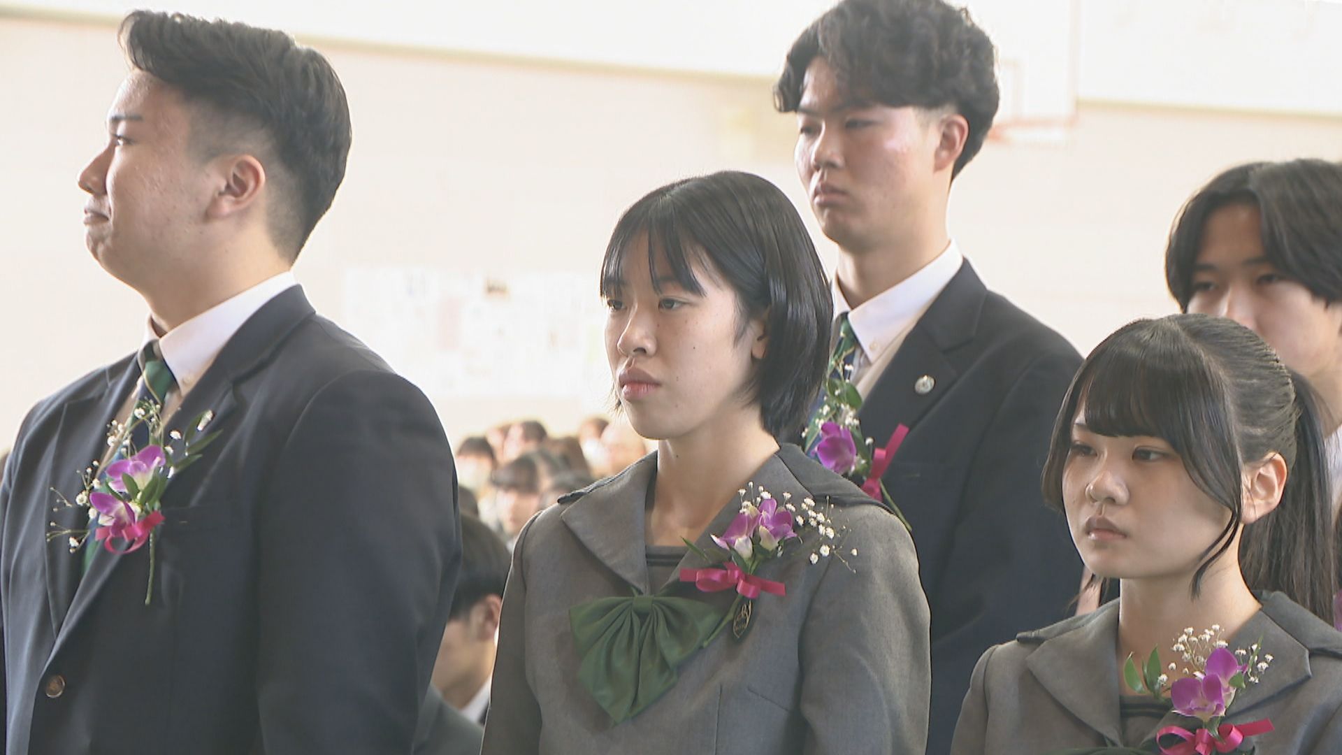 多くの高校で卒業式 笑顔で学び舎巣立つ 岡山 | KSBニュース | KSB