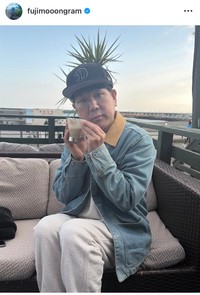 藤本敏史インスタグラム＠fujimooongramより
