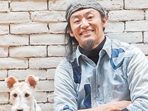 近藤良平＆シオン　女王様のようにプライド高い犬