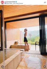 スザンヌさんの公式インスタグラムから