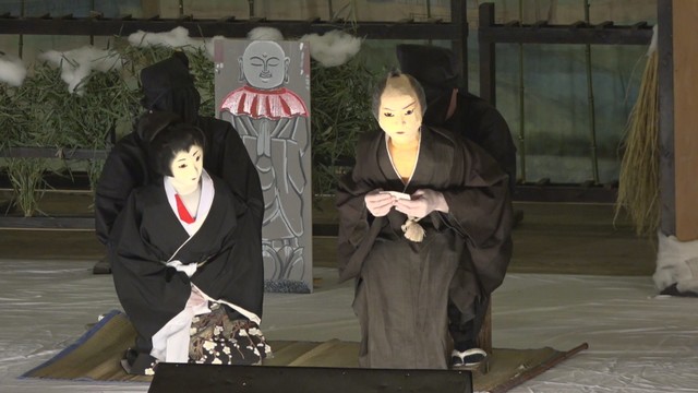 デコ芝居「新口村」