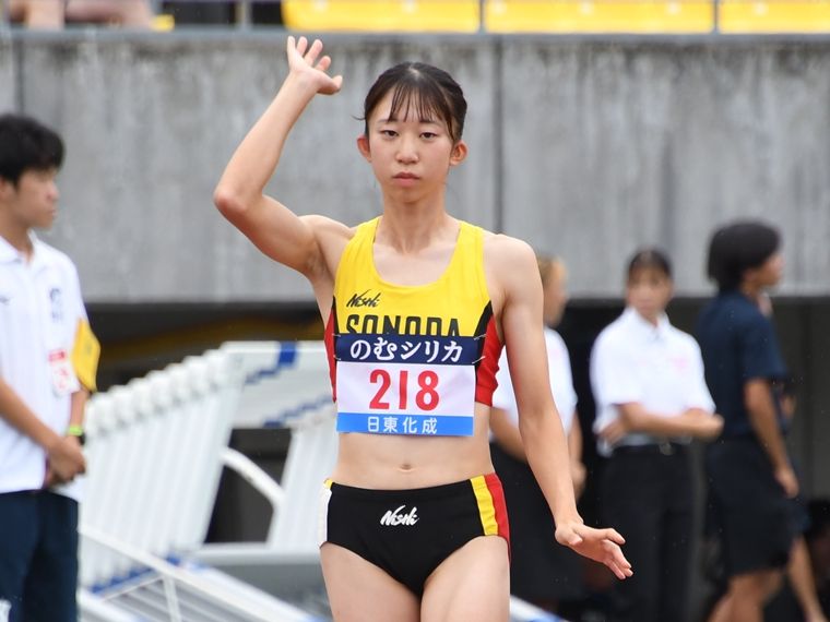 陸上・駅伝 - 園田学園大学・中尾柚希 西日本インカレ女子400V、愛犬