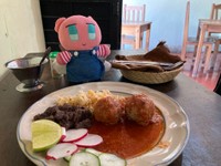 こちらが絶品の肉団子！（英治あかりさん提供）