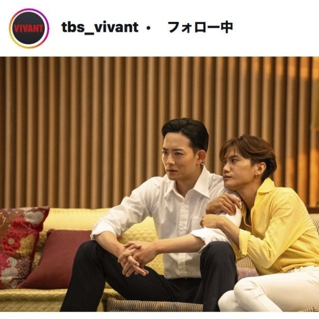 TBS日曜劇場「VIVANT」公式インスタグラム＠tbs_vivantより