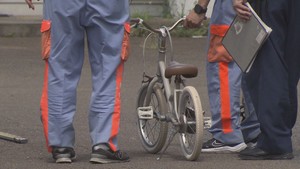 自転車の７歳男児　軽ワゴン車にはねられ頭の骨折る大けが　仙台・若林区