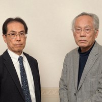古賀茂明氏と佐高信氏（撮影／川島保彦）