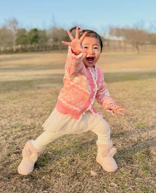 元気いっぱい！最高の笑顔♡（提供：＠11.moon.yさん）