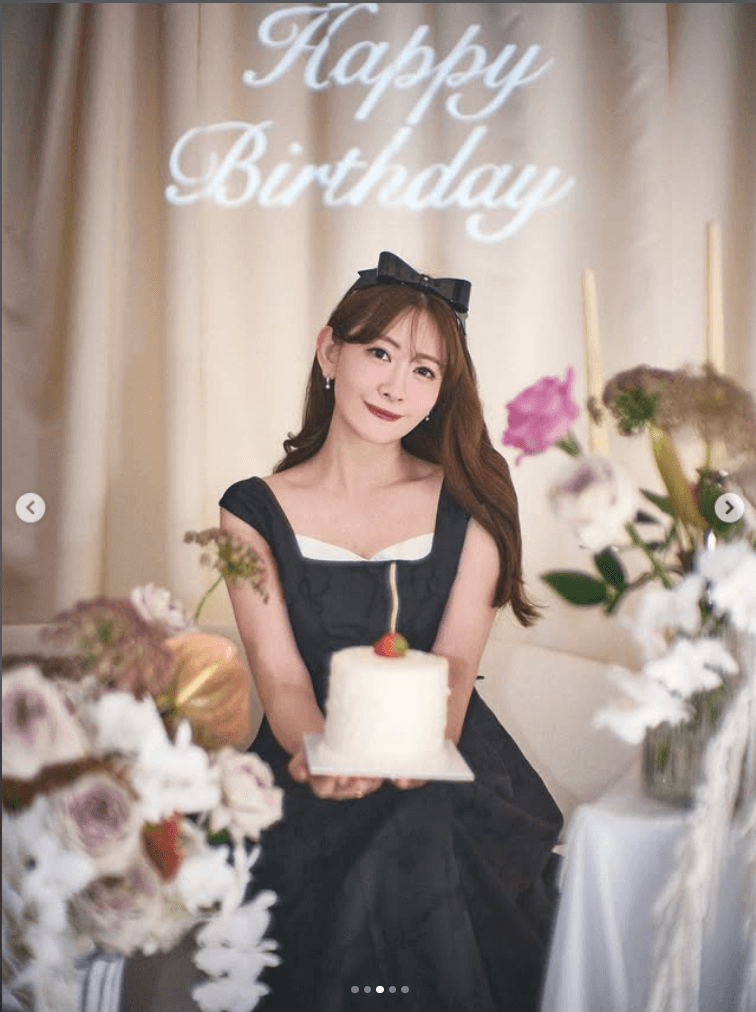 小嶋陽菜のインスタグラム（＠nyanchan22）より