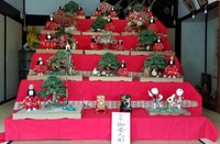 池田厚子さん持参の御臺人形　　　提供　池田動物園　