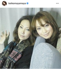 真山景子インスタグラム＠keikomayamayaより