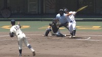 ＜速報中＞岡山大会準決勝第2試合　関西が2回に2点を先制　倉敷商×関西　25日