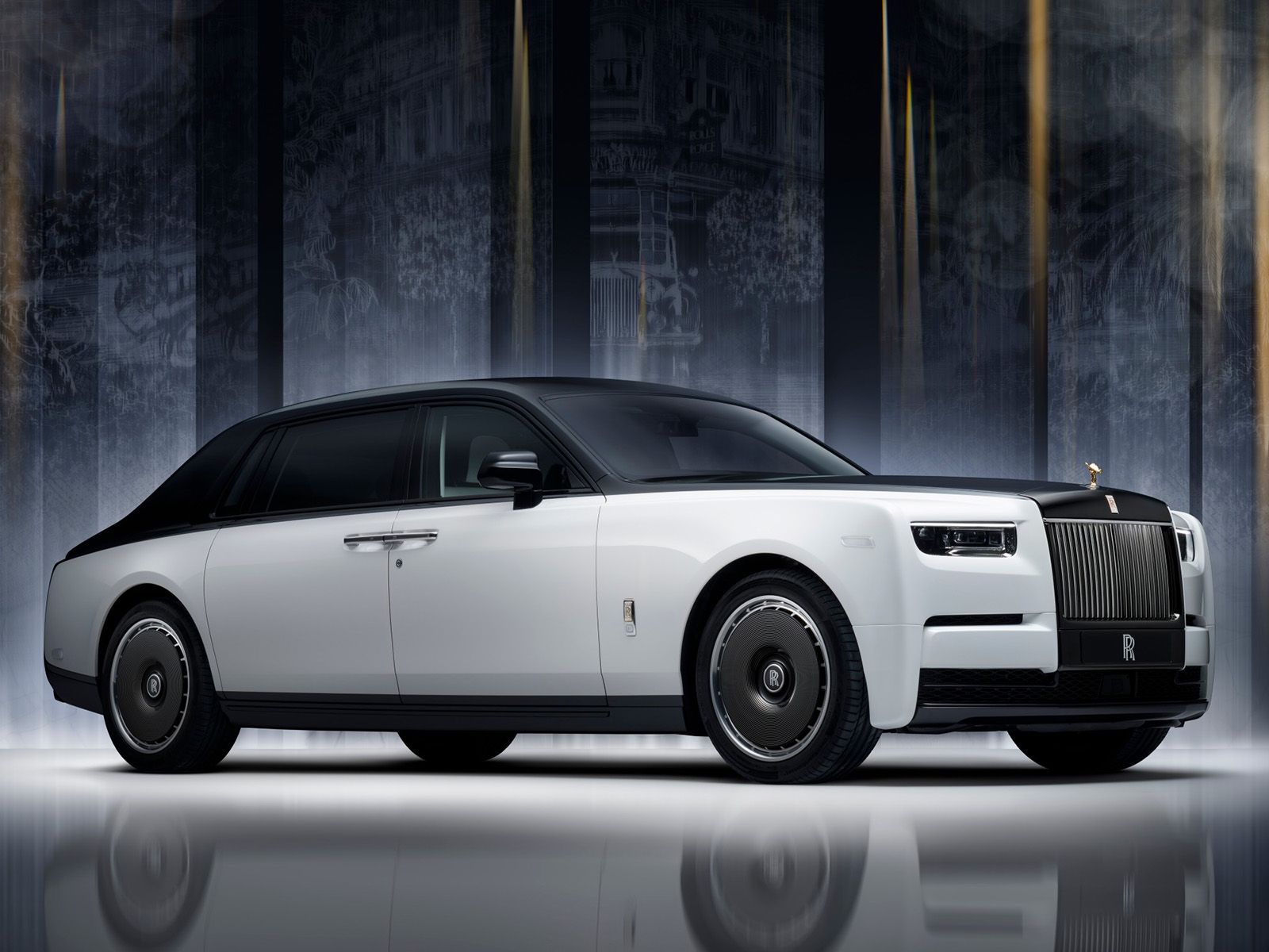 超希少TSM 全長70cm超 1/8 レジン モデル　ロールスロイス ファントム 超希少TSM 全長70cm超 1/8 レジン モデル ロールスロイス ファントム