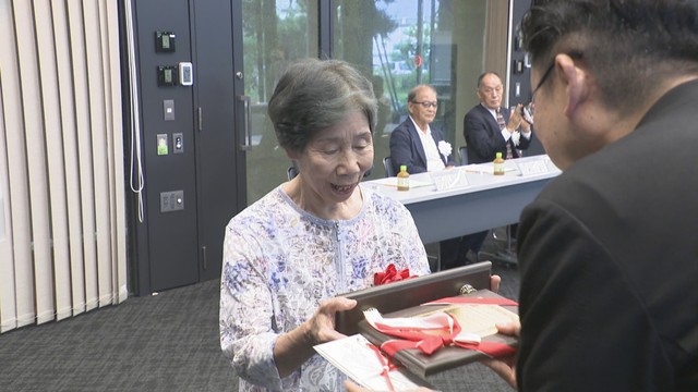 特別賞を受賞した高松市の廣瀬文枝さん