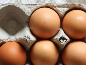 母が私のために作ってくれる、何もいれない卵焼き