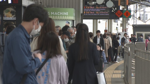JR岡山駅　岡山・北区駅前町　6日午前9時ごろ